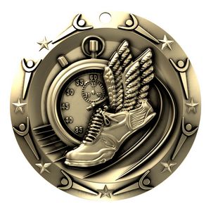 Antique Track World Class Medallion (3")