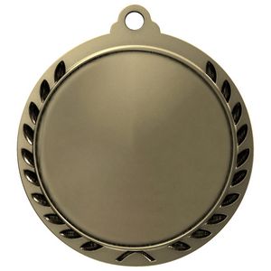 Antique Victory Wreath Award Medallion (1-3/4")