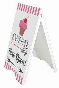 Apex Plastic A-Frame Display