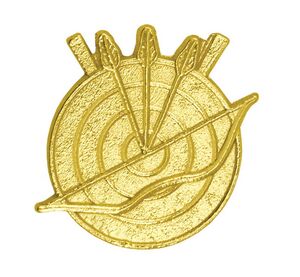 Archery Chenille Lapel Pin