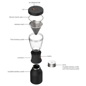 Asobu® Coldbrew Insulated Portable Brewer