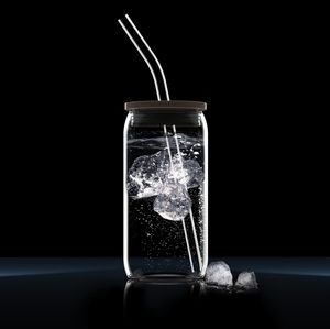 AsobuÂ® Glass Straw Tumbler