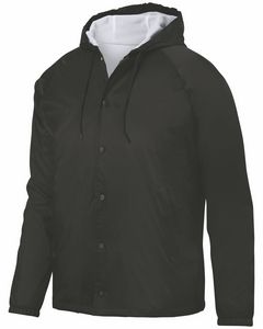 Augusta Unisex Hooded Coach's Jacket
