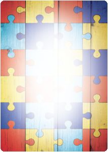 Autism Theme Poker Size Playing Cards