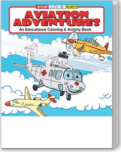 Aviation Adventures Coloring and Activity Book