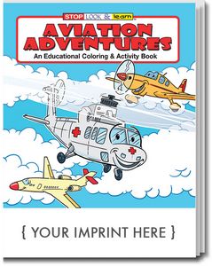 Aviation Adventures Coloring and Activity Book