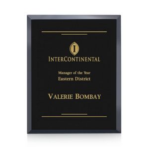 Avonlea Plaque - Black