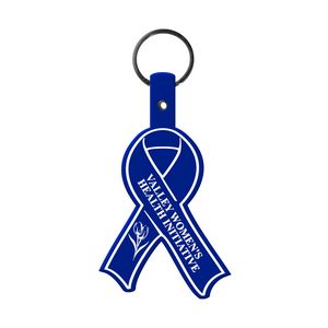 Awareness Ribbon Flexible Key Tag