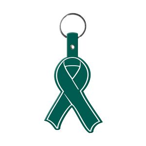 Awareness Ribbon Flexible Key Tag