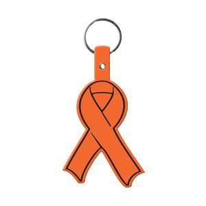 Awareness Ribbon Flexible Key Tag