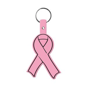 Awareness Ribbon Flexible Key Tag