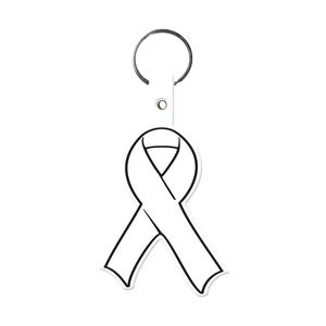 Awareness Ribbon Flexible Key Tag