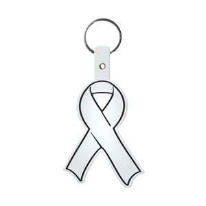 Awareness Ribbon Flexible Key Tag