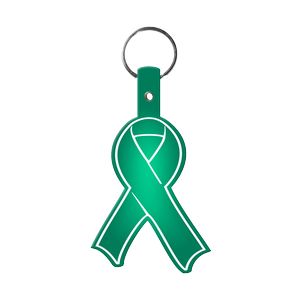 Awareness Ribbon Flexible Key Tag