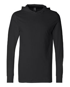 BELLA + CANVASÂ® Jersey Hooded Long Sleeve Tee