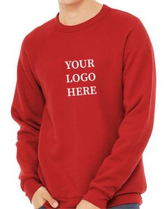 BELLA + CANVAS® Sponge Fleece Raglan Crewneck Sweatshirt