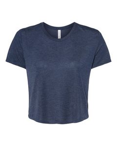 BELLA + CANVASÂ® Women's Flowy Crop Tee