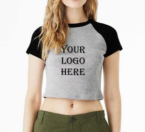 BELLA + CANVASÂ® Women's Micro Rib Raglan Baby Tee