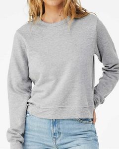 BELLA + CANVASÂ® Women's Sponge Fleece Classic Crewneck Sweatshirt