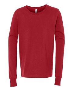 BELLA + CANVASÂ® Youth Jersey Long Sleeve Tee