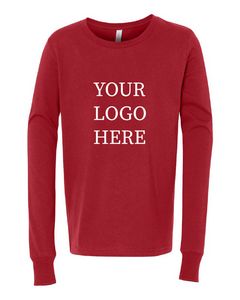 BELLA + CANVASÂ® Youth Jersey Long Sleeve Tee