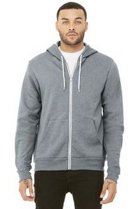 BELLA+CANVAS Unisex Sponge Fleece Full-Zip Hoodie.