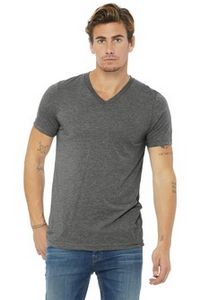 BELLA+CANVAS Unisex Triblend Short Sleeve V-Neck Te.