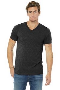BELLA+CANVAS Unisex Triblend Short Sleeve V-Neck Te.