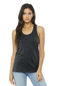 BELLA+CANVAS Women's Jersey Racerback Tank.