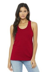 BELLA+CANVAS Women's Jersey Racerback Tank.