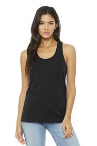 BELLA+CANVAS Women's Jersey Racerback Tank.