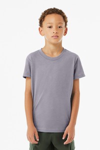BELLA+CANVAS Youth Heather CVC Tee