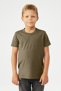 BELLA+CANVAS Youth Heather CVC Tee