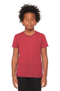 BELLA+CANVAS Youth Heather CVC Tee