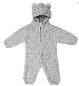 Baby Bear Onesie - Solid - Chenilla Classicâ„¢ - Stone - 6/12 mo