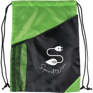 Backpack with Mesh Bottle Holder