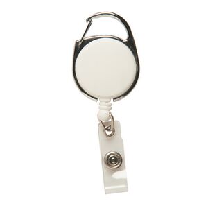 Badge Reel with Carabiner