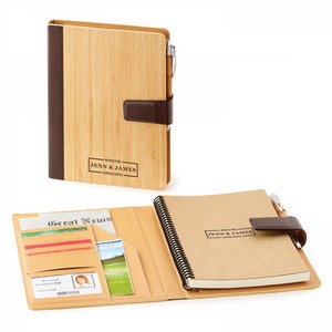 Bamboo Refillable Journal