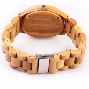 Bamboo Wooden Quartz Watch