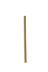Bamboo straw with laser engraved logo