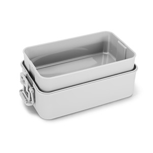 BambooNest Double Deck Lunch Box