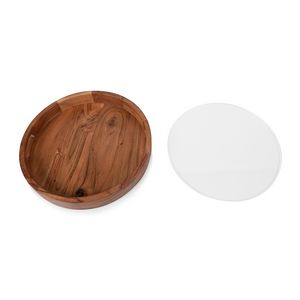 Barista Serving Tray with Glass Insert