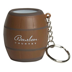Barrel Keyring SqueeziesÂ® Stress Reliever