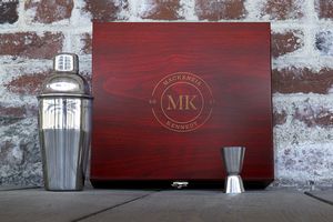 Bartender Kit in Rosewood Box