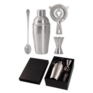 Bartender's Mixology Cocktail Shaker Bar Set
