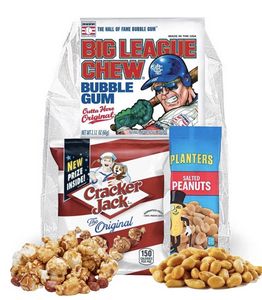 Baseball Snack Bag
