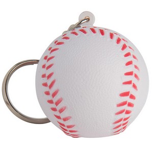 Baseball SqueeziesÂ® Stress Reliever Keychain
