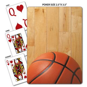 Basketball Theme Poker Size Playing Cards