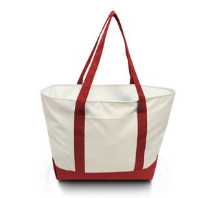 Bay View Giant Zipper Boat Tote Bag