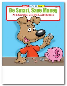 Save Money Coloring Book